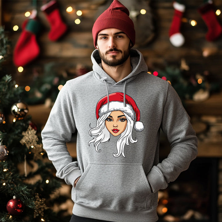 Hoodie „Coole Weihnachtsfrau“