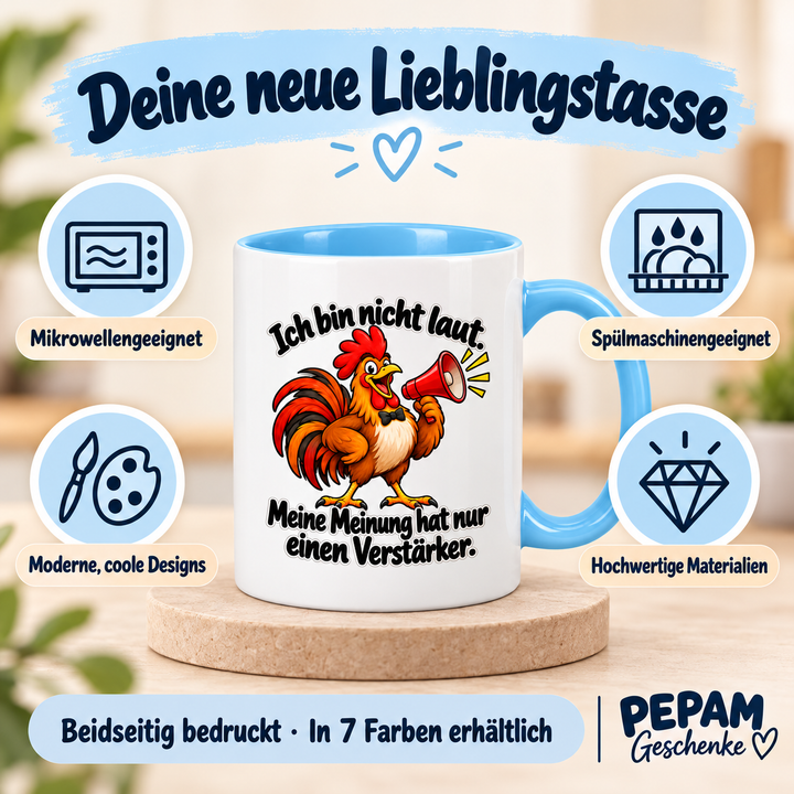 PEPAM Geschenke – Vorteile der Hahn-Tasse