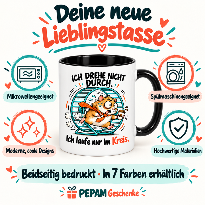 Vorteile der PEPAM Hamster-Tasse