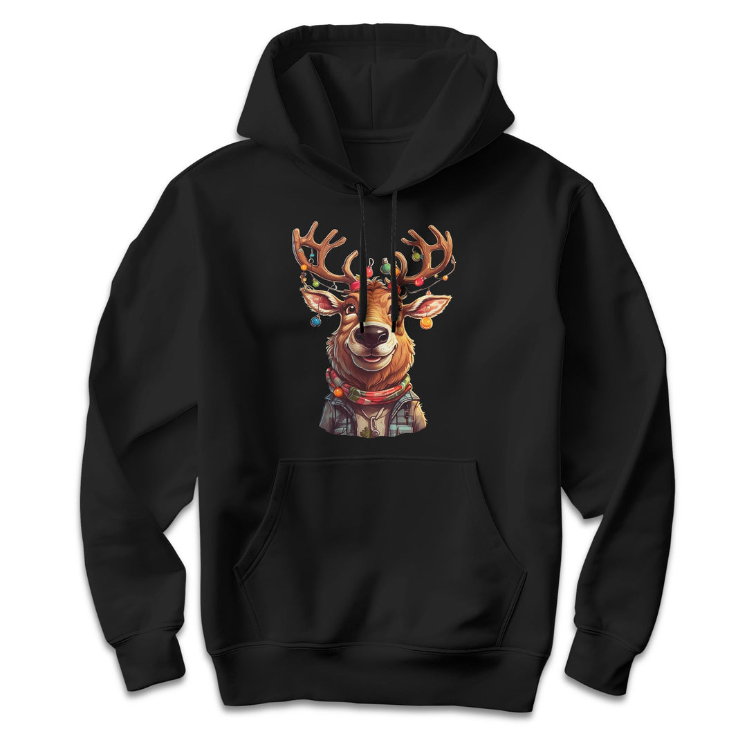 Cooler Weihnachtselch Hoodie – Lustiger Weihnachts-Pullover für die Festtage | Perfektes Geschenk für Elch-Fans