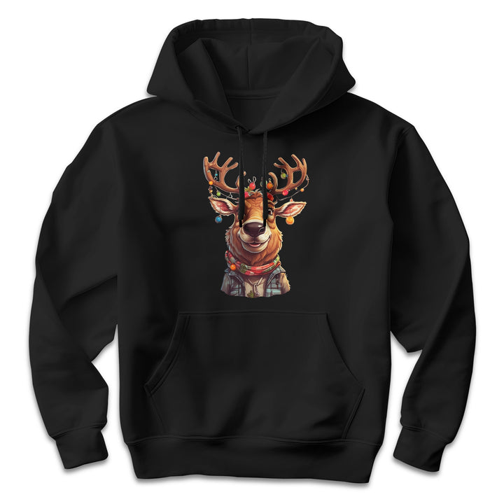 Cooler Weihnachtselch Hoodie – Lustiger Weihnachts-Pullover für die Festtage | Perfektes Geschenk für Elch-Fans
