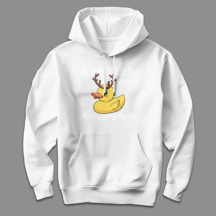 Hoodie „Rentier war ausverkauft“