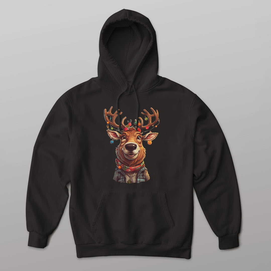 Cooler Weihnachtselch Hoodie – Lustiger Weihnachts-Pullover für die Festtage | Perfektes Geschenk für Elch-Fans