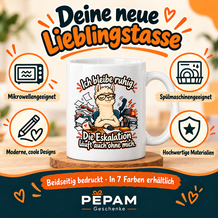 Vorteile der PEPAM Lama-Tasse