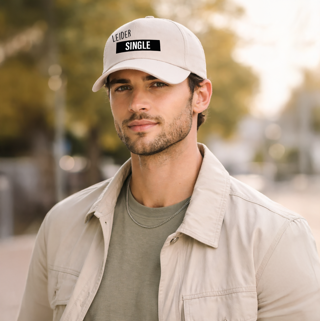 Leider Single Kappe – Lustige Cap mit Spruch | Perfektes Geschenk zum Geburtstag & für Singles