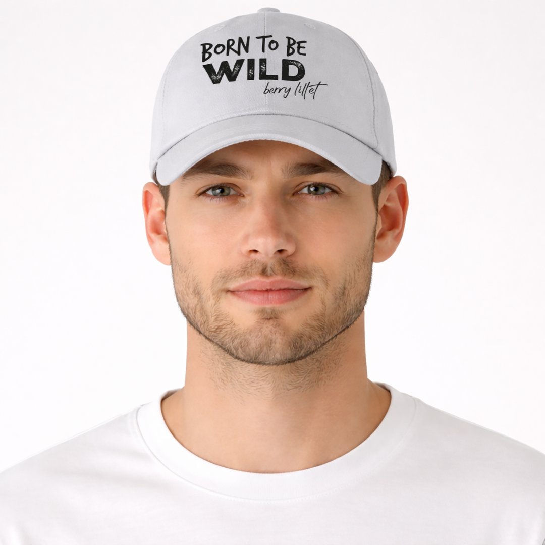 Born to be Wild (Berry Lillet) Kappe – Lustige Damen Cap | Perfektes Geschenk für Sommer & Urlaub