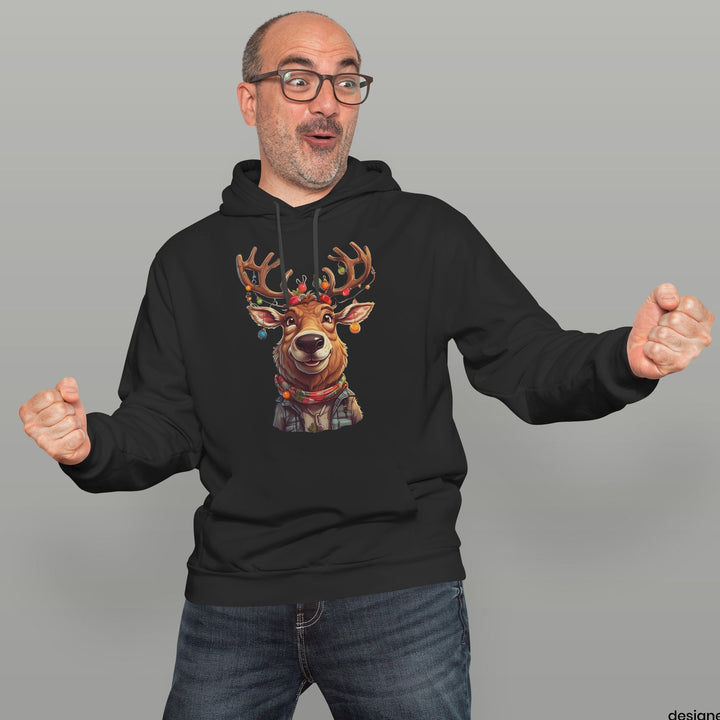 Cooler Weihnachtselch Hoodie – Lustiger Weihnachts-Pullover für die Festtage | Perfektes Geschenk für Elch-Fans