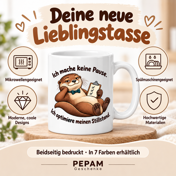 PEPAM Geschenke – Vorteile der Otter-Tasse