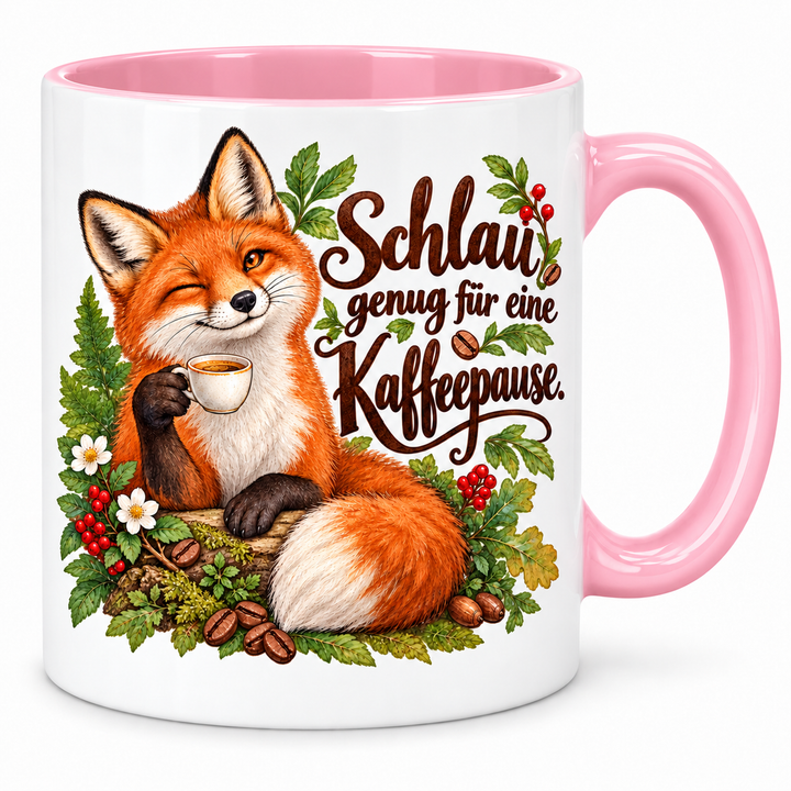 Fuchstasse – rosa