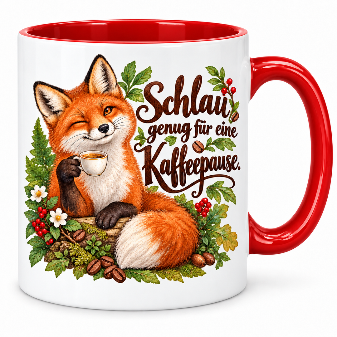 Fuchstasse – rot