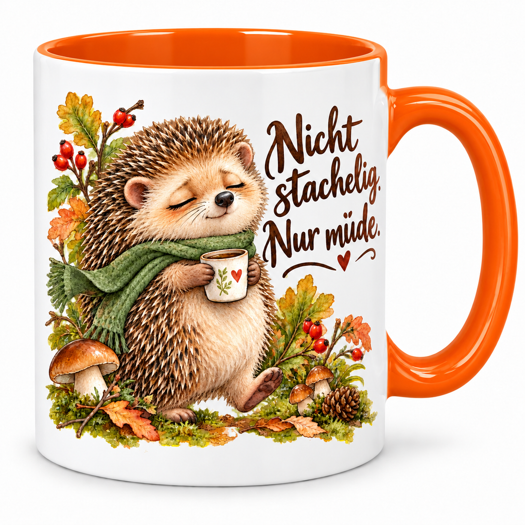 Igeltasse – orange
