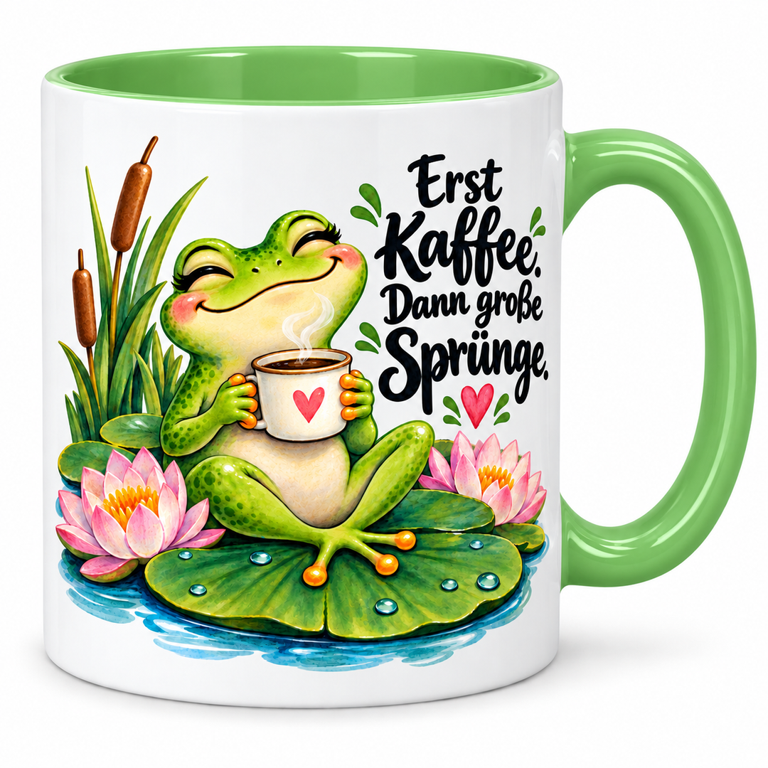 Froschtasse – gruen