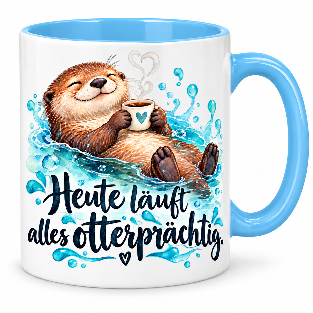 Ottertasse – blau
