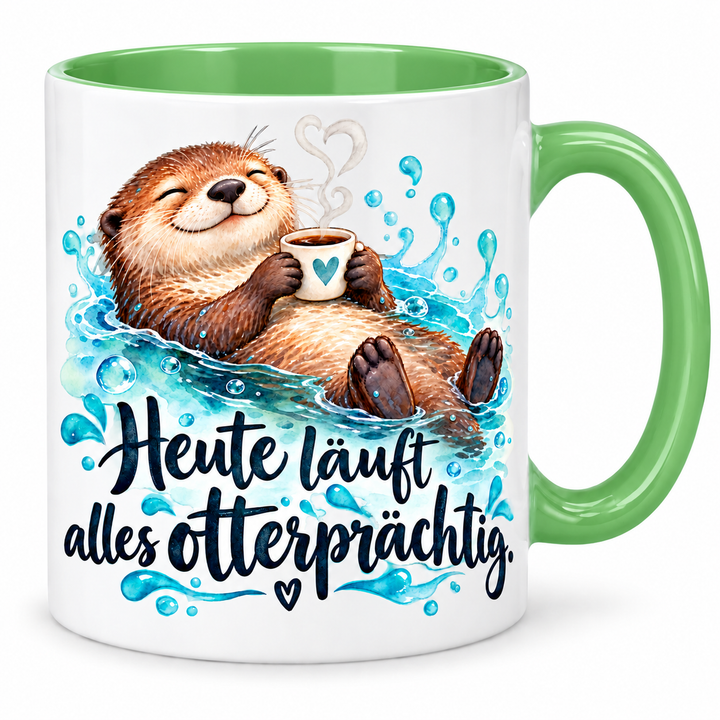 Ottertasse – gruen