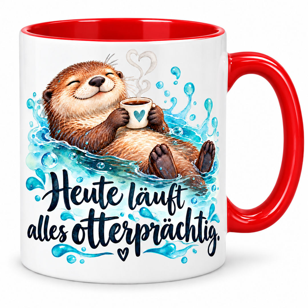 Ottertasse – rot