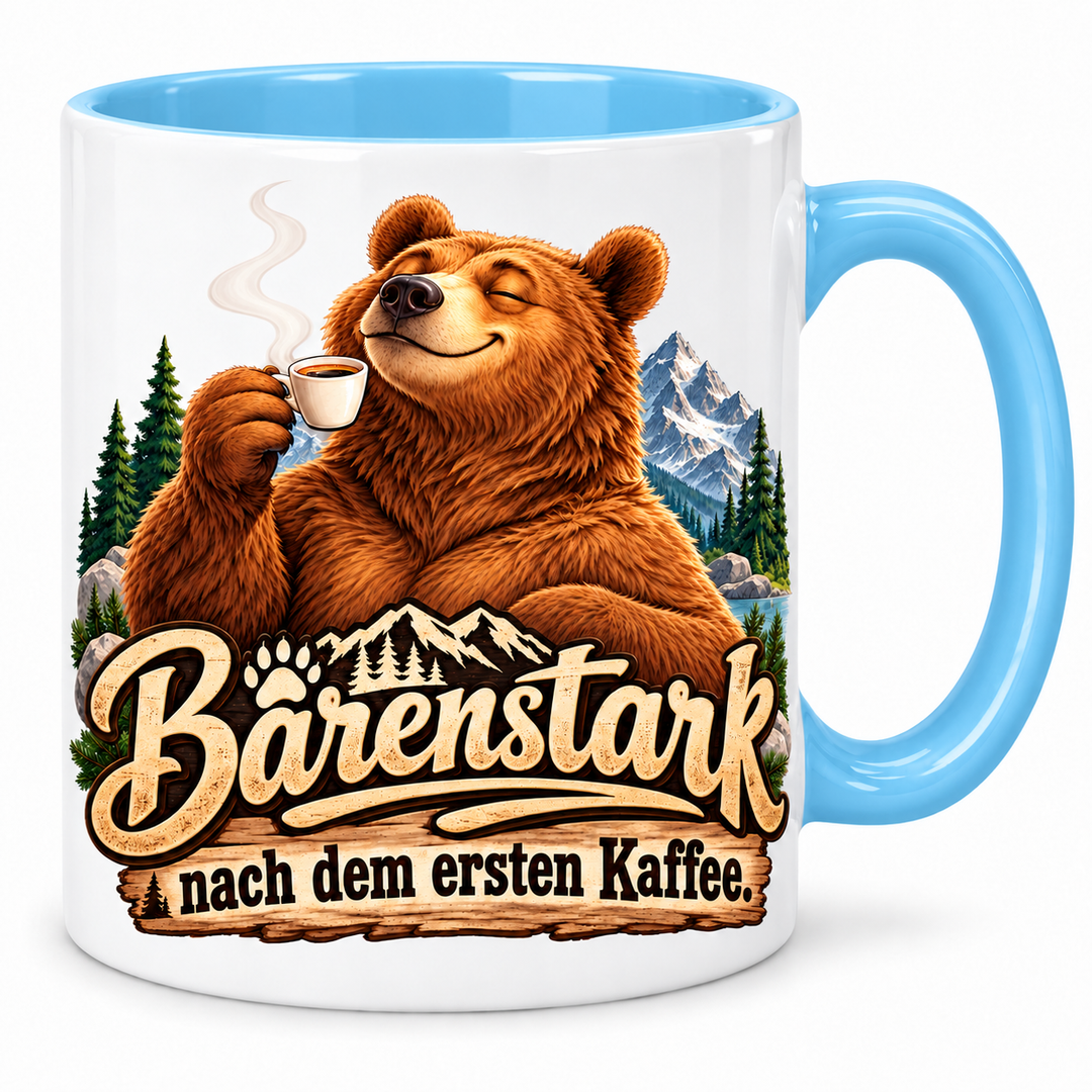 Bärentasse – blau