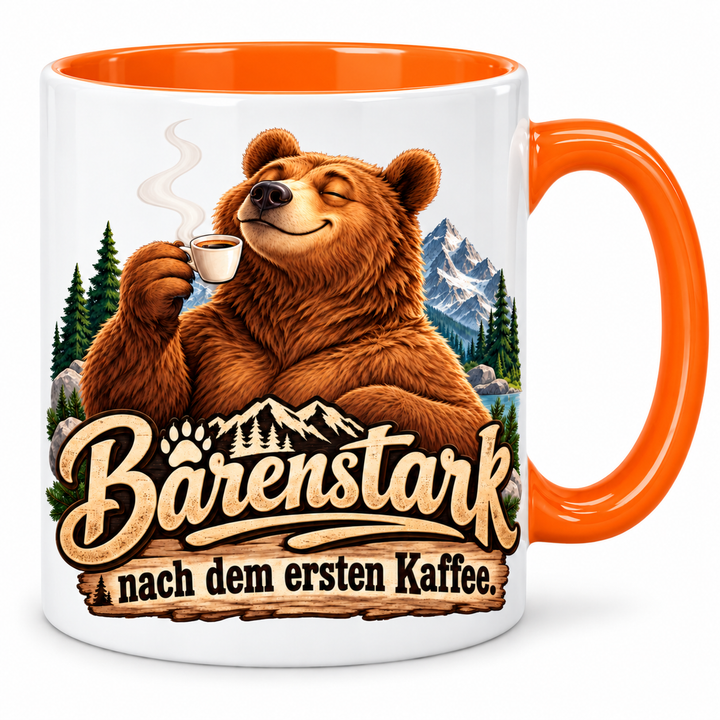 Bärentasse – orange
