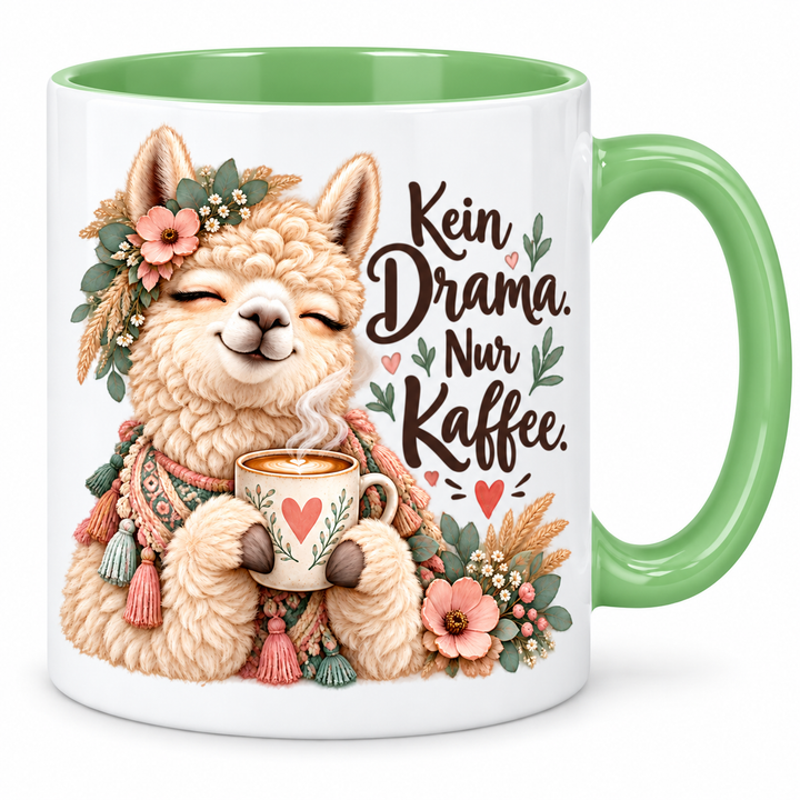 Alpaka-Tasse – gruen