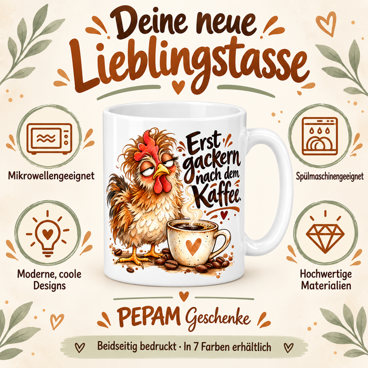 Hühner-Tasse – vorteile