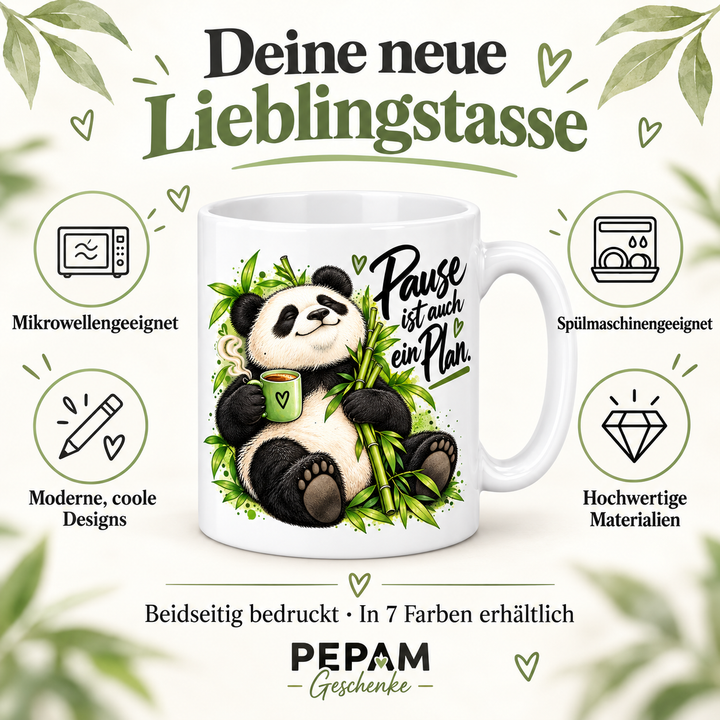 Panda-Tasse – vorteile