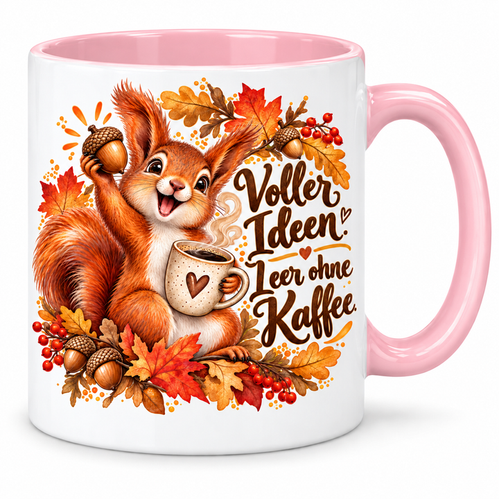 Eichhörnchen-Tasse Rosa