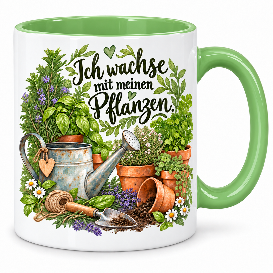 Gartentasse Grün