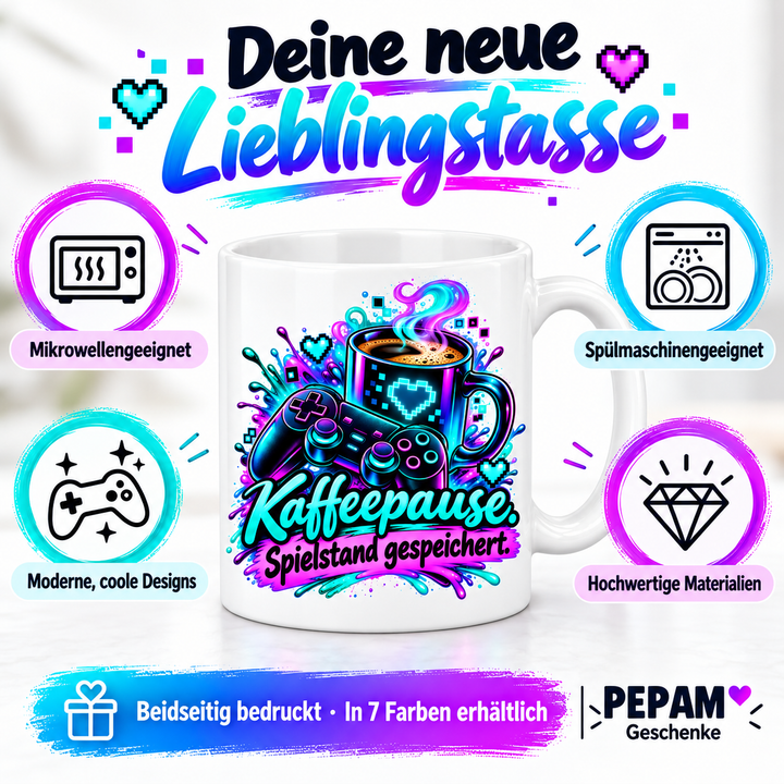 Gaming-Tasse – Vorteile und Pflege