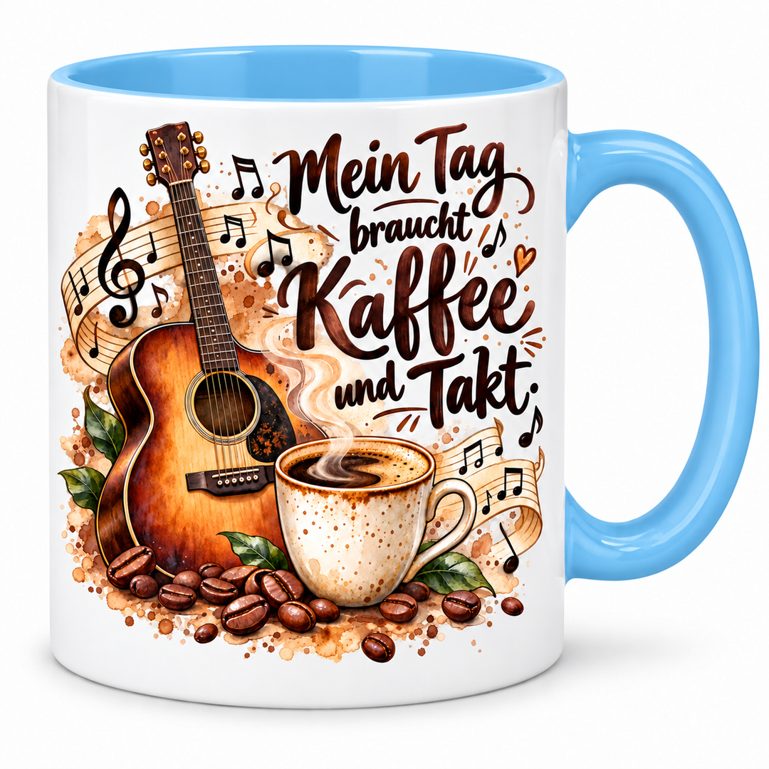 Musik-Tasse PEP-0028 – Blau