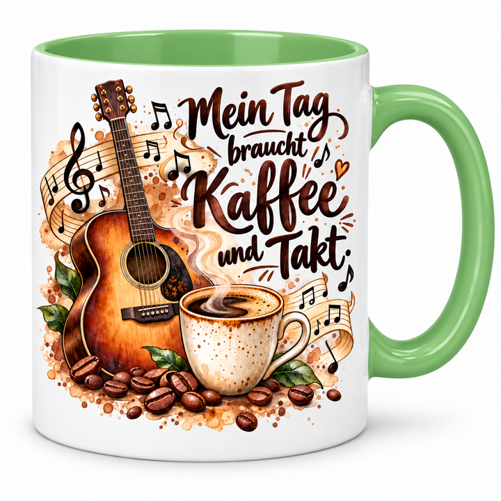 Musik-Tasse PEP-0028 – Grün