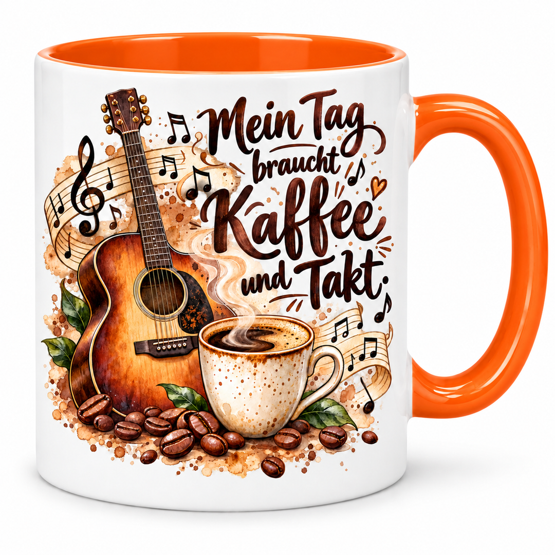 Musik-Tasse PEP-0028 – Orange