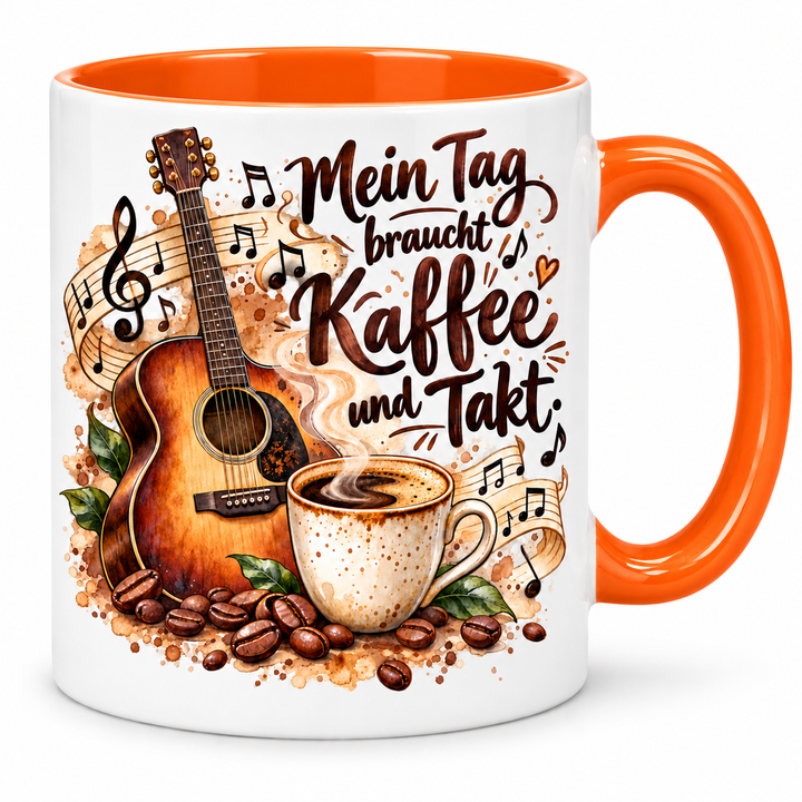 Musik-Tasse PEP-0028 – Orange