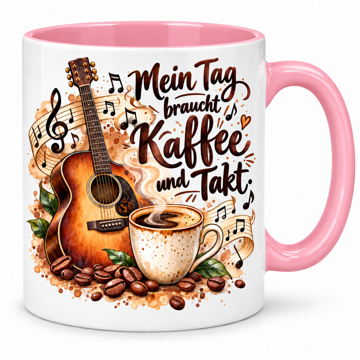 Musik-Tasse PEP-0028 – Rosa
