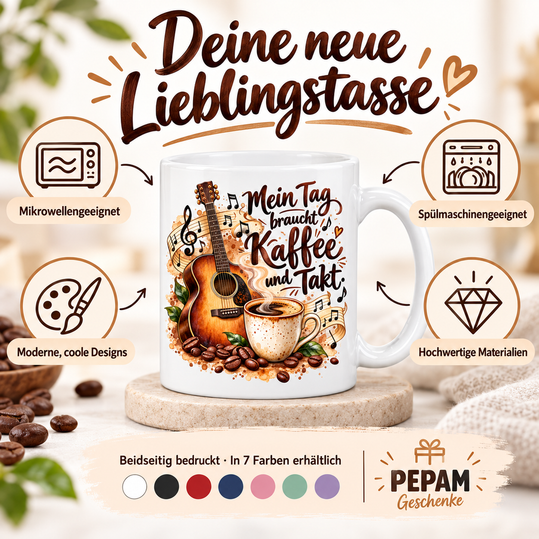 PEPAM Musik-Tasse – Vorteile und Pflege