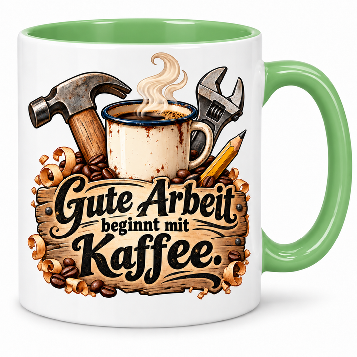 PEP-0037 – Handwerker-Tasse – Grün
