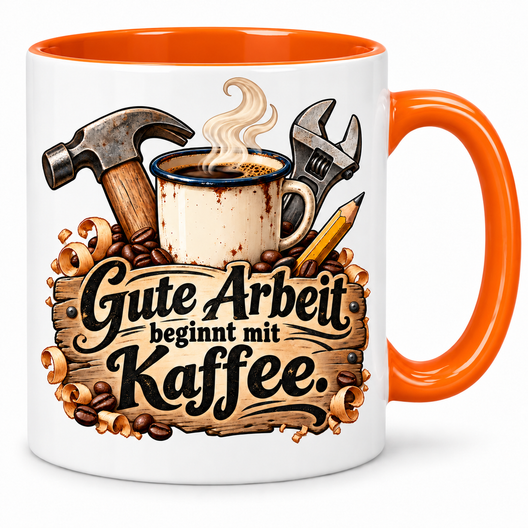 PEP-0037 – Handwerker-Tasse – Orange