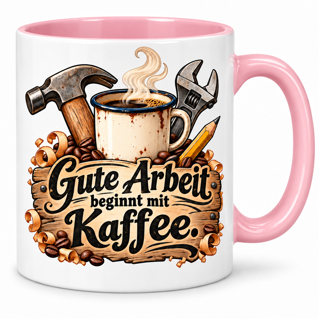 PEP-0037 – Handwerker-Tasse – rosa