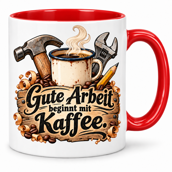 PEP-0037 – Handwerker-Tasse – Rot