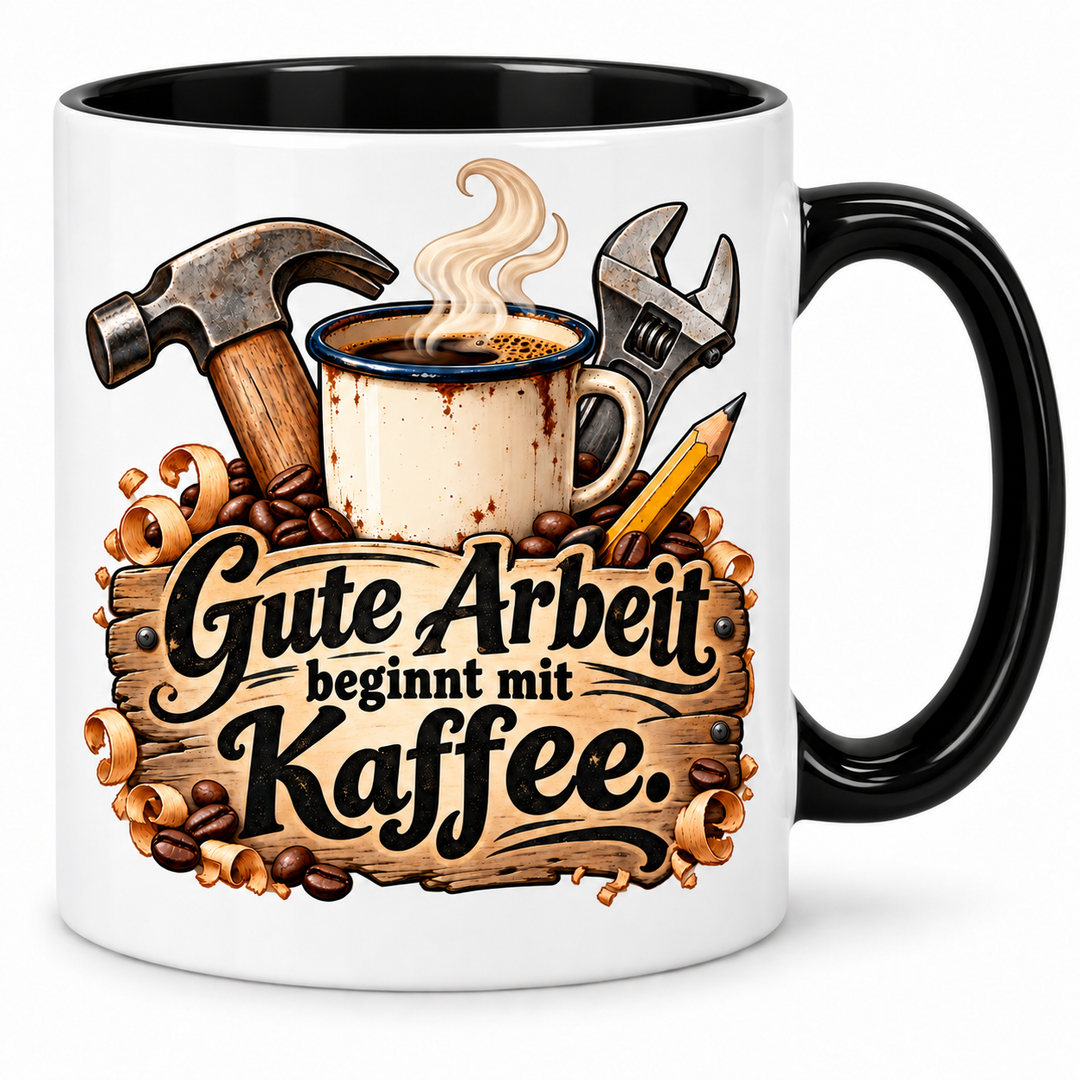 PEP-0037 – Handwerker-Tasse – Schwarz