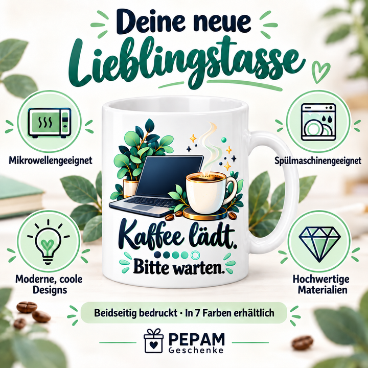 IT-Tasse – Vorteile und Pflege – korrigiertes Motiv | PEPAM Geschenke