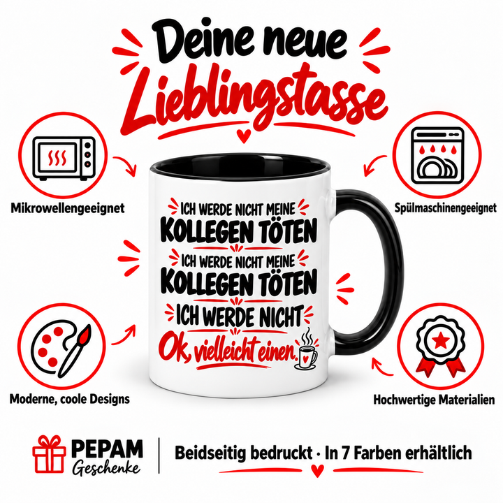 PEPAM Kollegen-Tasse – Vorteile und Pflege