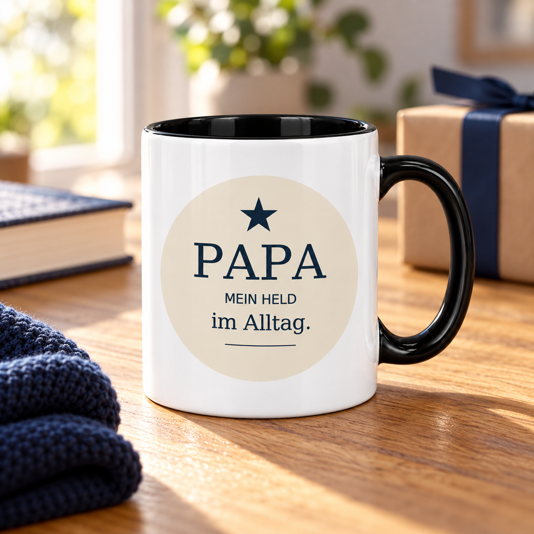 Papa-Tasse Mein Held im Alltag – lifestyle
