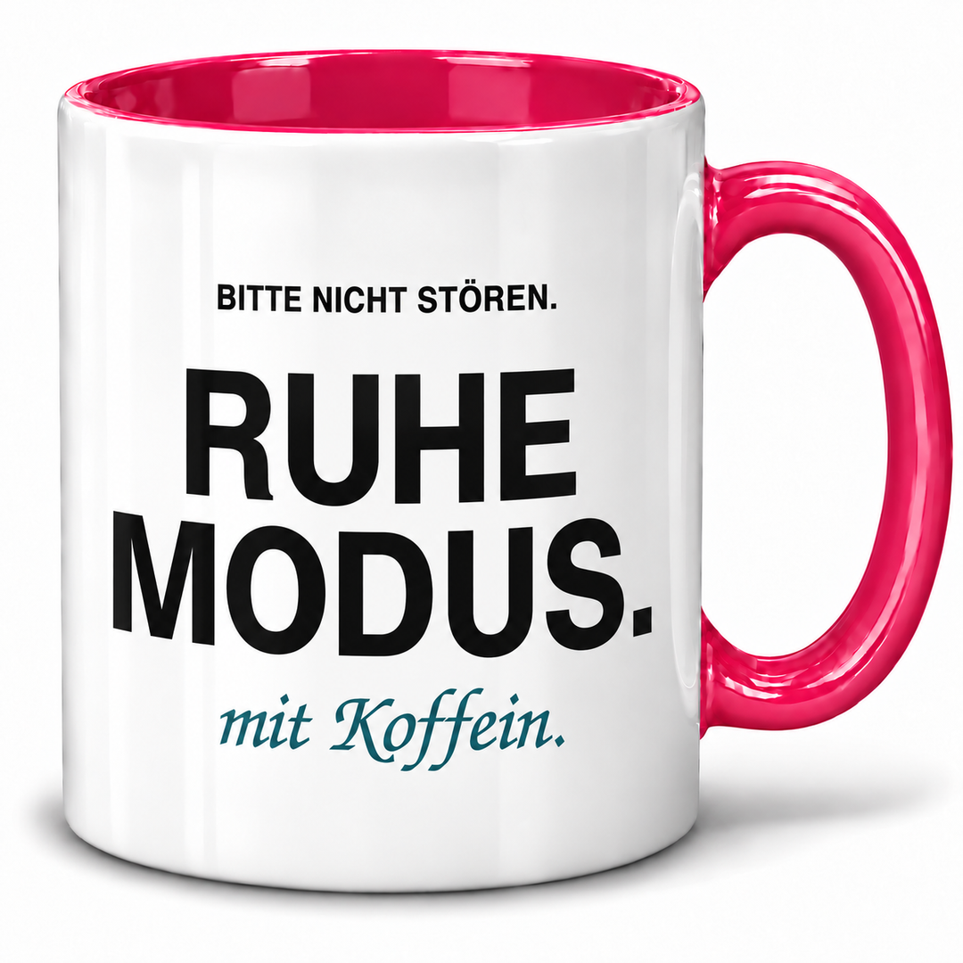 PEPAM Ruhemodus mit Koffein – Tasse rosa
