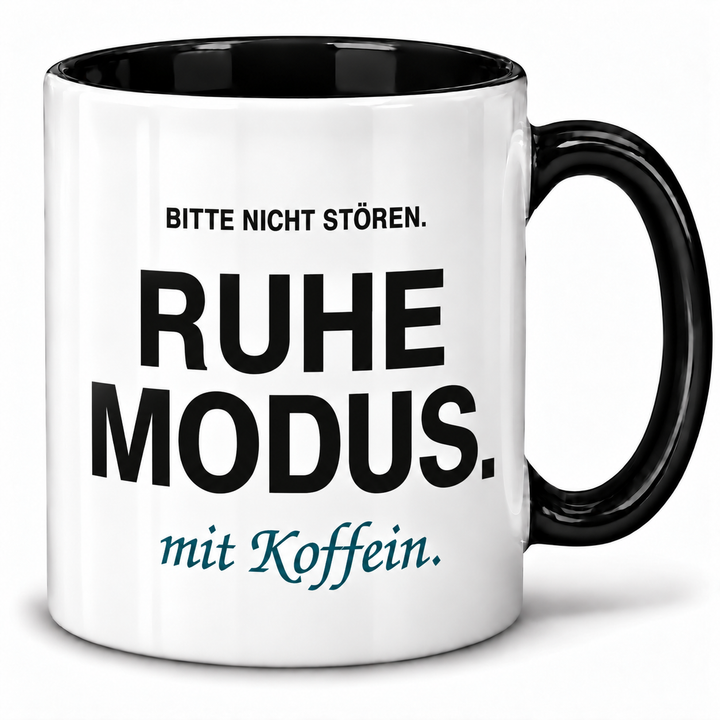 PEPAM Ruhemodus mit Koffein – Tasse schwarz