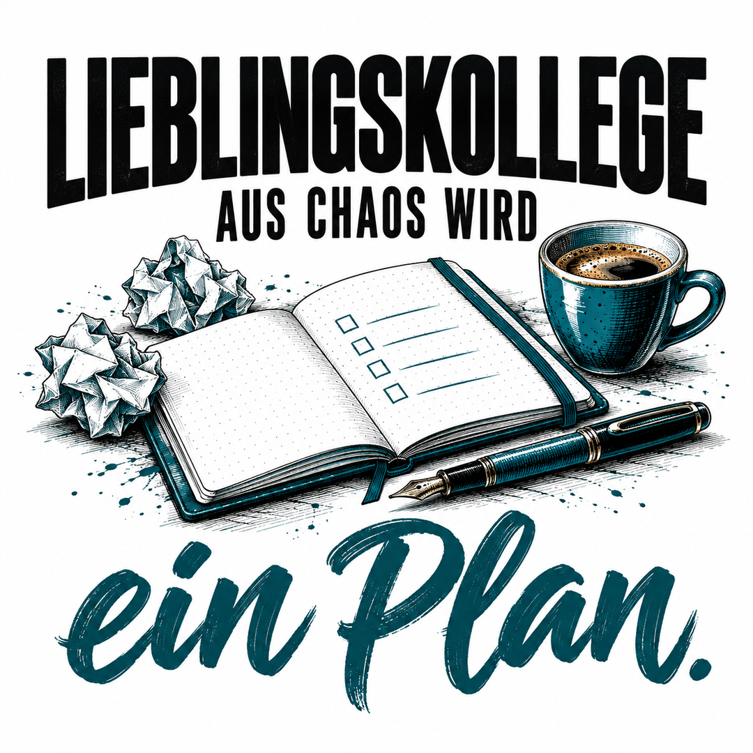 Motiv Lieblingskollege – Aus Chaos wird ein Plan