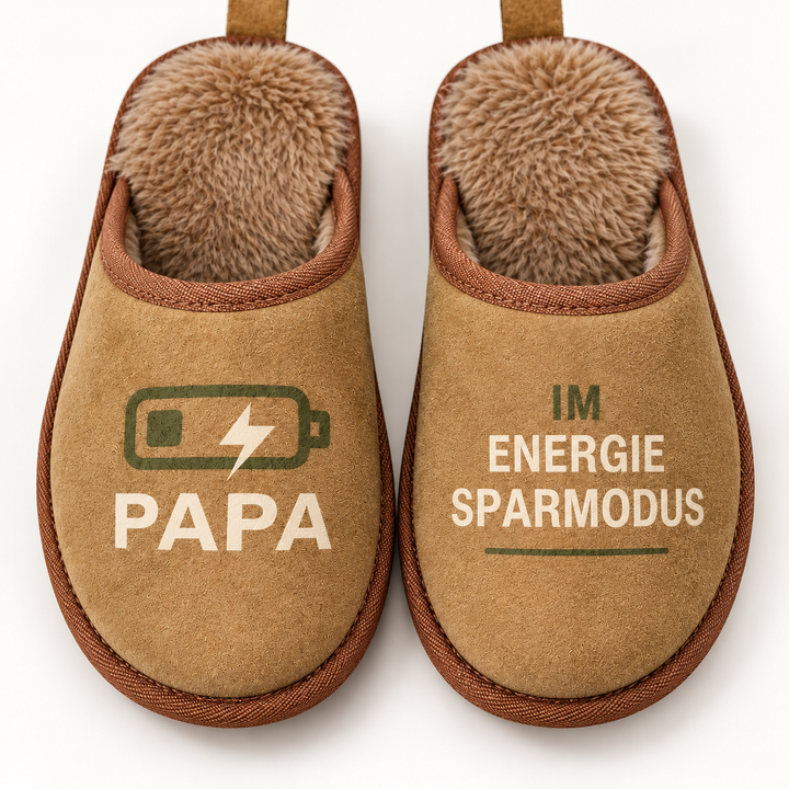 Detailansicht Papa im Energiesparmodus Motiv