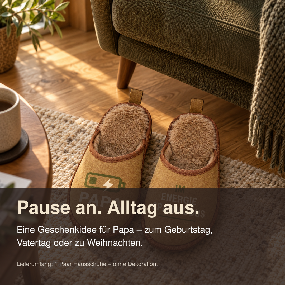 Geschenkidee für Papa – Pause an Alltag aus
