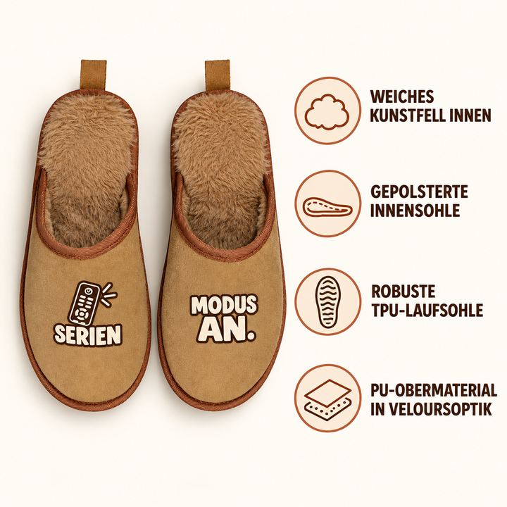 Produktvorteile der Terra Hausschuhe