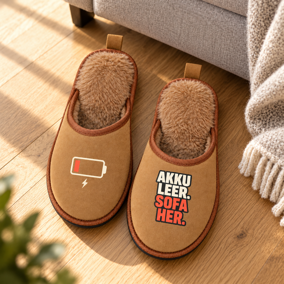 Hausschuhe Terra „Akku leer. Sofa her.“ – 03-lifestyle