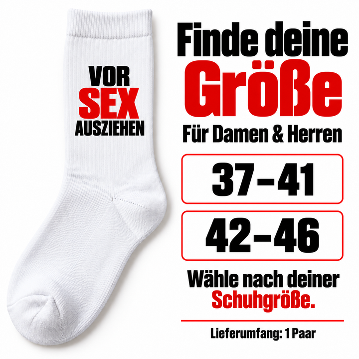 Socken Größen 37–41 und 42–46 für Damen und Herren
