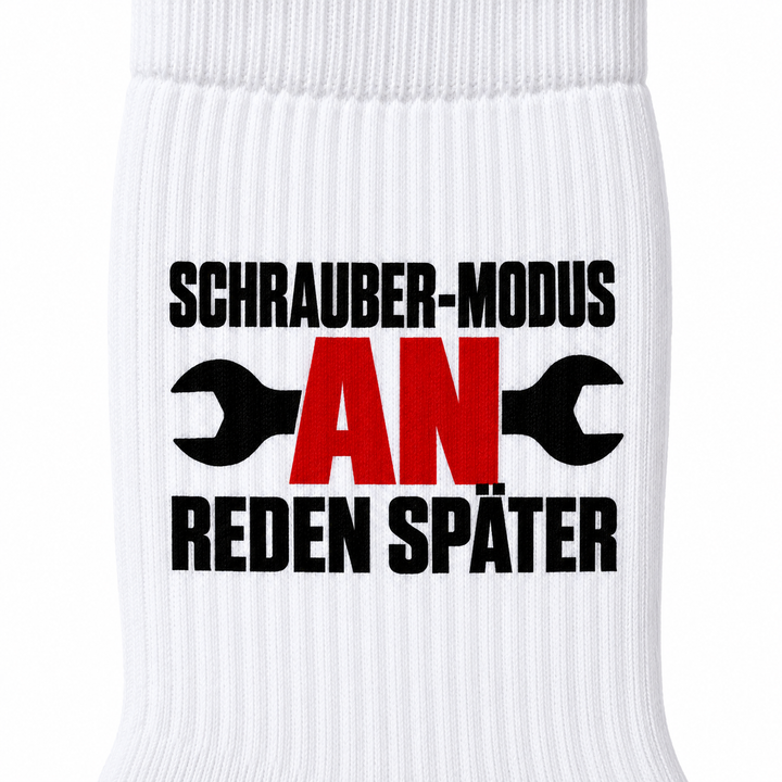 Detail des Motivdrucks SCHRAUBER-MODUS AN REDEN SPÄTER